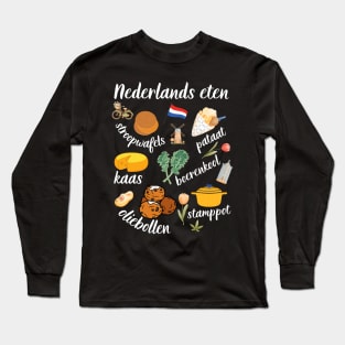 Dutch Food Long Sleeve T-Shirt